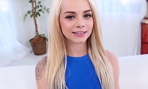 Elsa Jean Looks Petite and Innocent But Loves Cock