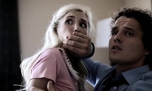 Young girlfriend Piper Perri gangbanged by drug dealers